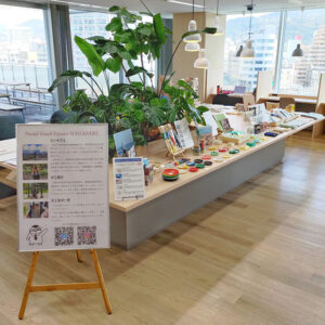 メットライフ生命保険長崎本社での展示・販売ディスプレイ